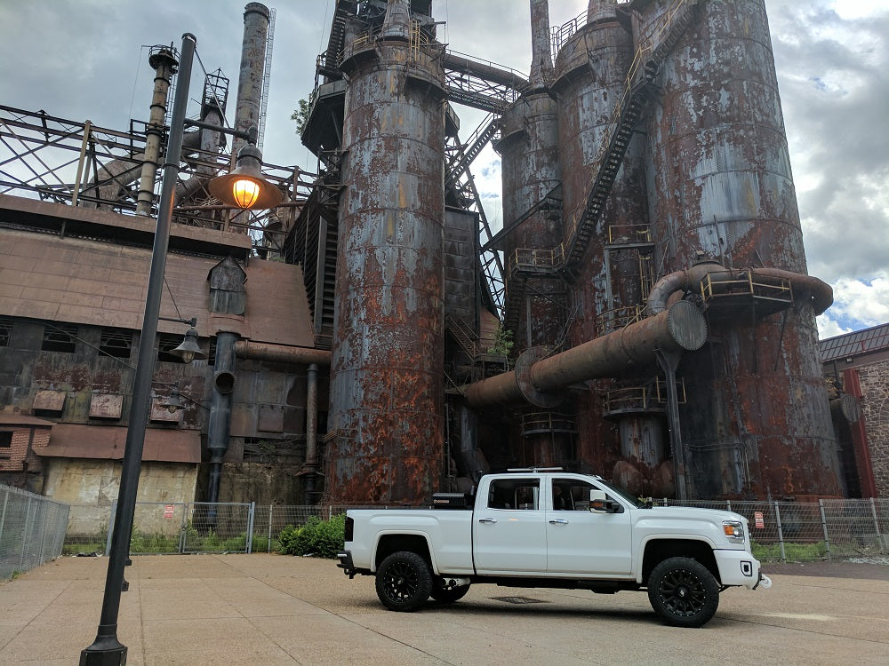 '11-19 GM 2500/3500HD Leveling Kit | Stage 1 Suspension System w/ FOX 2.0 IFP’s