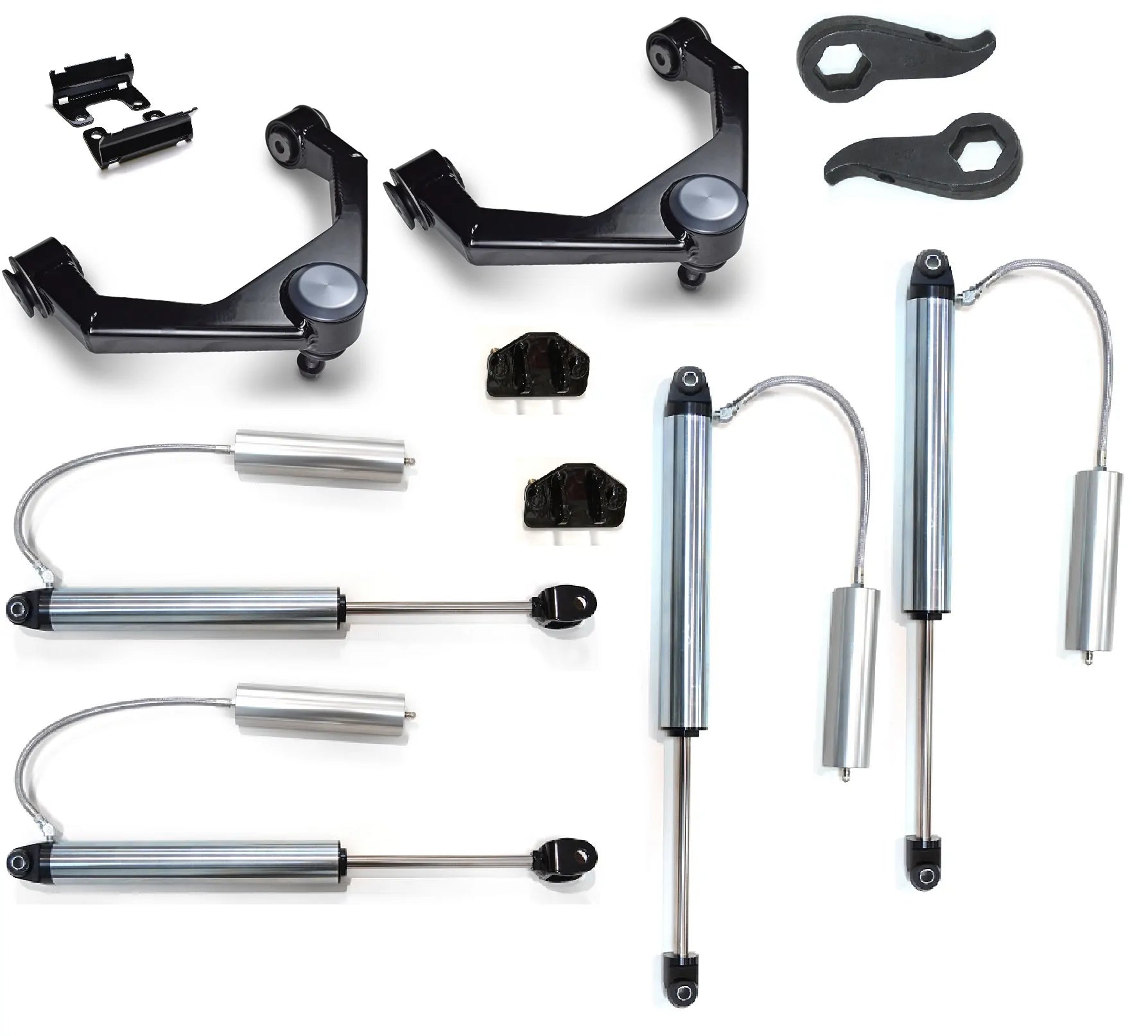 CST 20-25 GM 2500/3500HD | 1-3″ Stage 2 Suspension System Front View