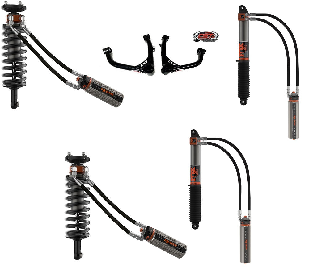 CST 2019-2024 Chevy / GMC 1500 | Fox-Series CST Suspension Leveling Systems Front View