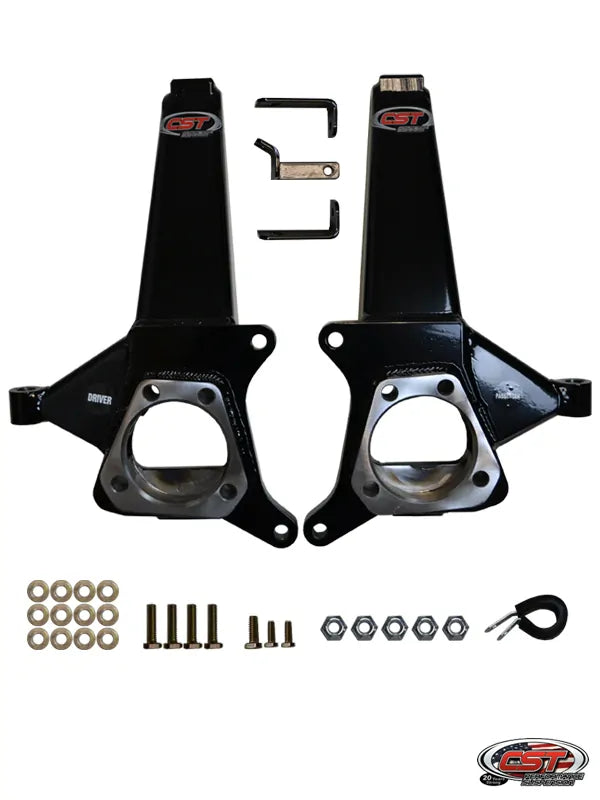 CST 19-23 GM 1500 2wd 3″ Stage 4 Suspension System Front View