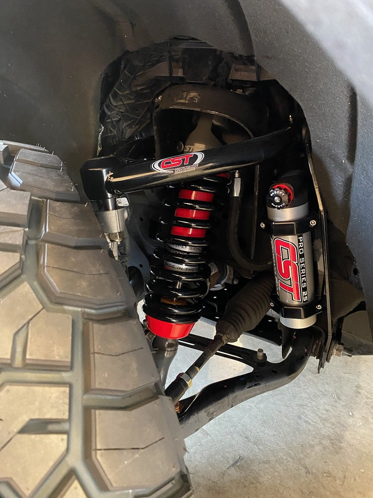 CST 2019-2024 GM 1500 TrailBoss & AT4 4WD | Stage 2 Leveling Kit Front View