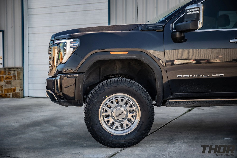 CST 20-25 GM 2500 4″ Stage 3 Suspension System Front View