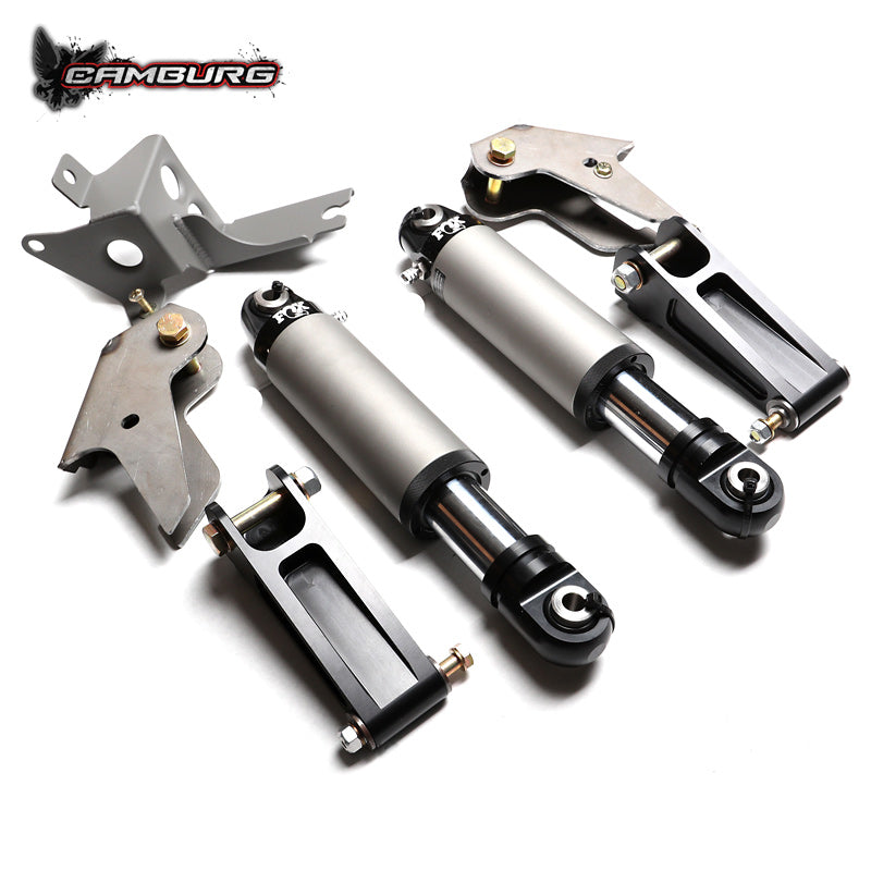 CAMBURG FORD RAPTOR 17-20 2.5 FRONT SLAPPER BUMP STOP KIT w/ FOX 2.5 BUMP STOPS Display of Included Parts
