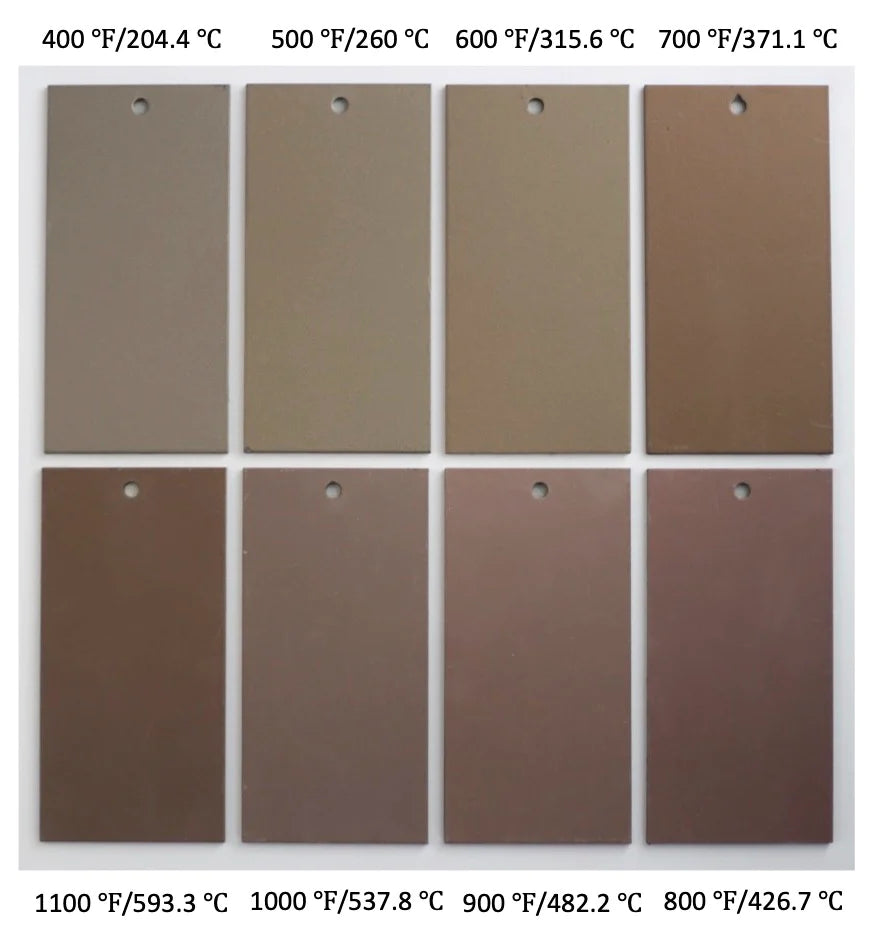 Gray High-Temp Aerosol Steel-It (temp color variations)