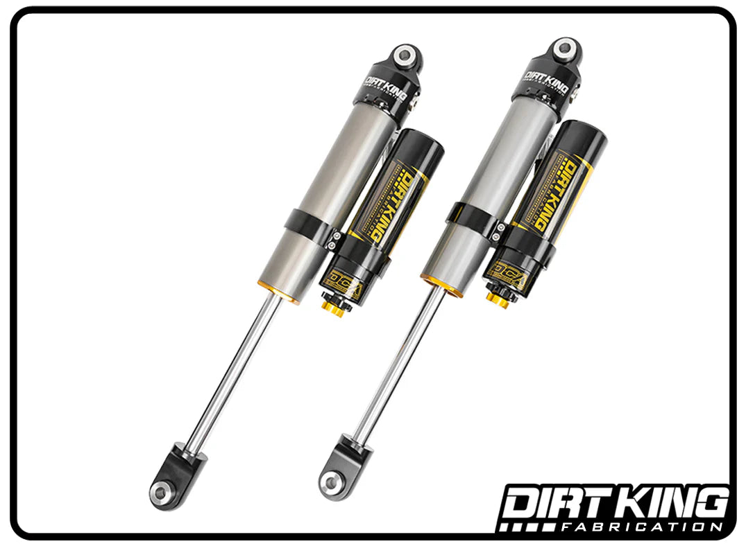 2007-2018 GM 1500 2.5 Smooth Body Shocks | DCA Piggyback Reservoir Front View