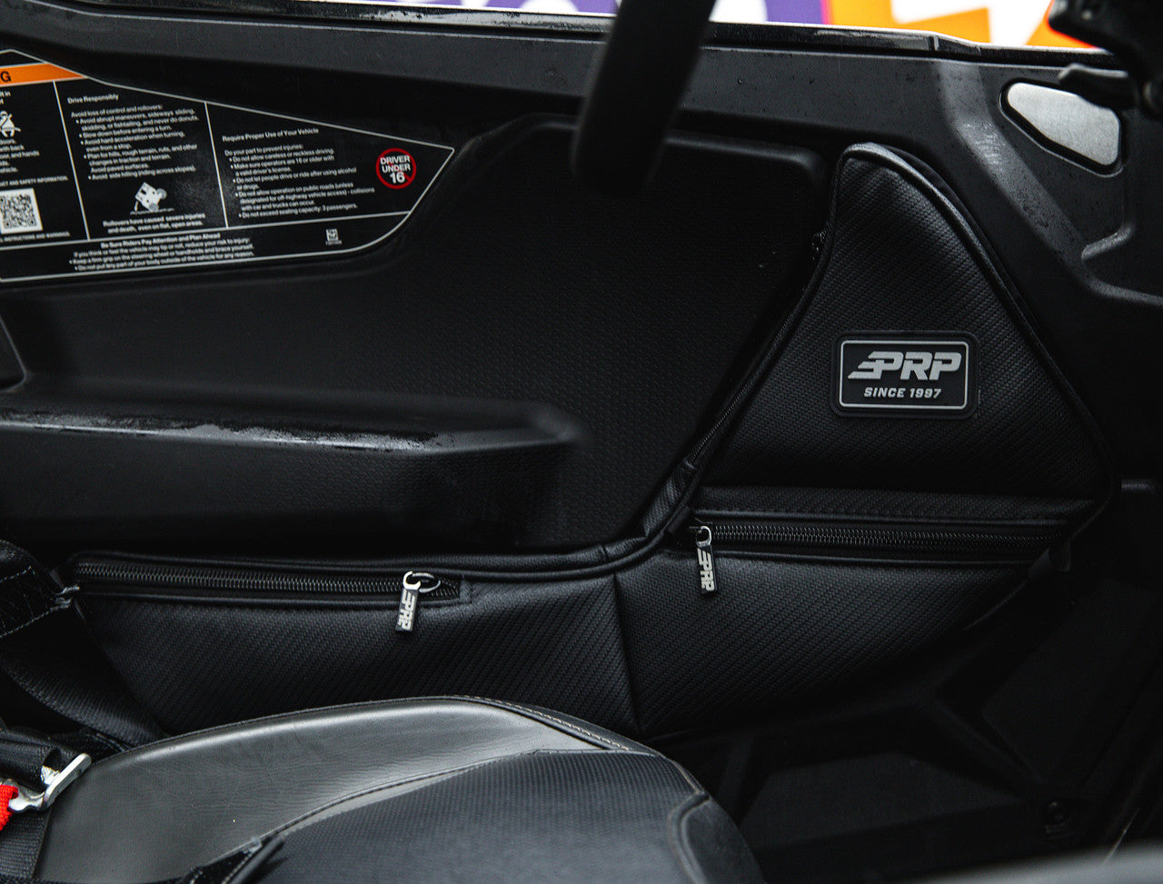 Front Door Bags for 2025+ Polaris RZR PRO XP, PRO S, PRO R (Pair) Front View