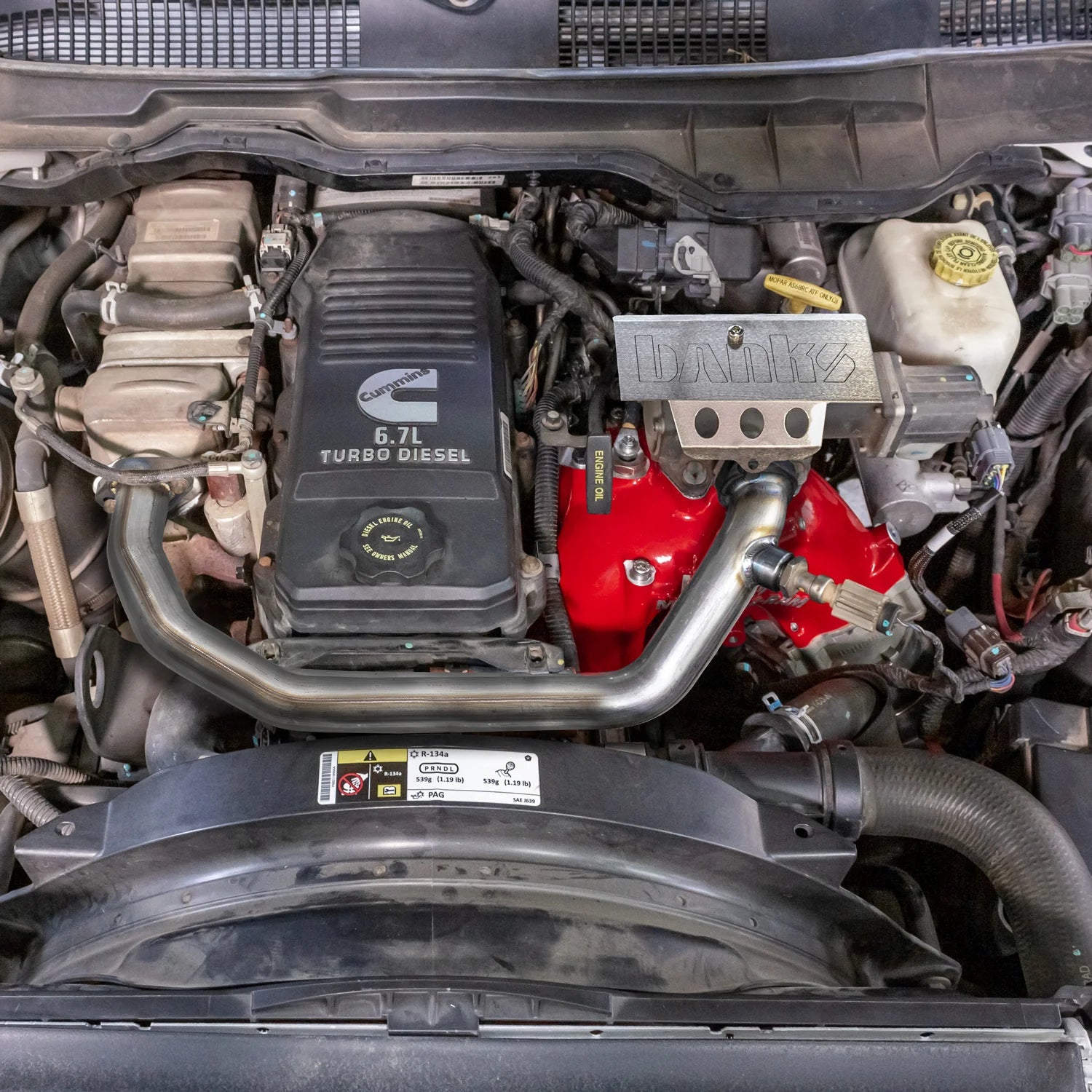 Ram Intake and Killer Grid Heater Upgrade (Chassis Cab) Front View