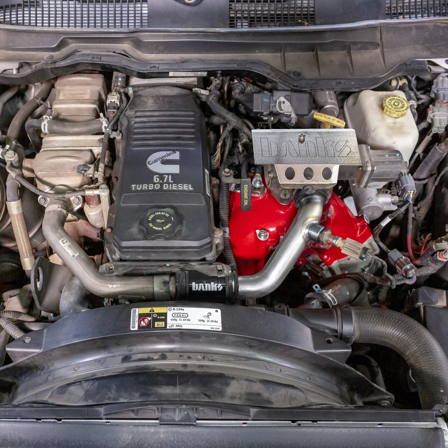 Ram Intake and Killer Grid Heater Upgrade (Chassis Cab) Front View