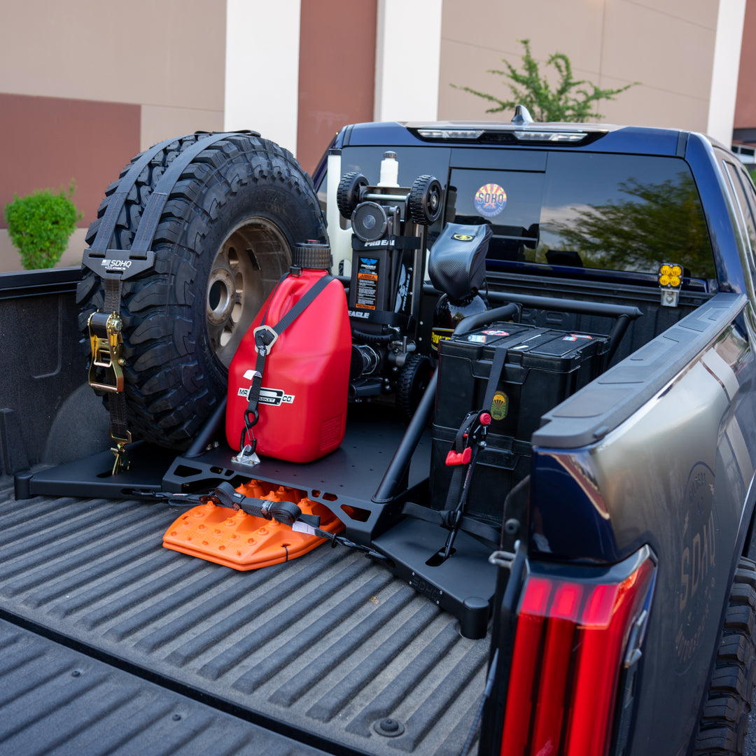 '22-23 Toyota Tundra SDHQ Built In Bed Chase Rack