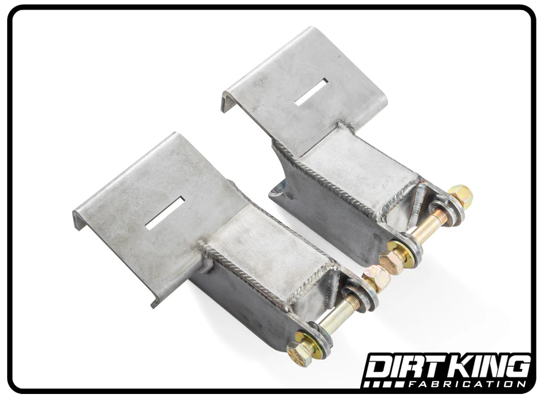 07-21 Tundra Rear Shock Mounts with Bump Pads Front View