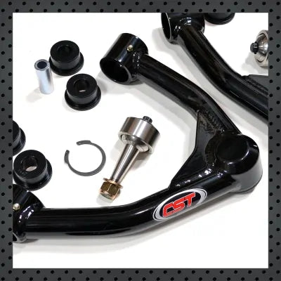 CST 2019-2024 Chevy / GMC 1500 | Fox-Series CST Suspension Leveling Systems Front View