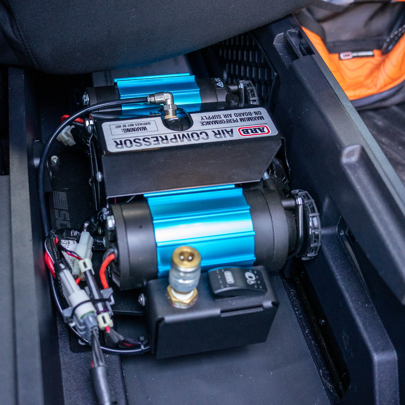 2021-2025 F150 & Raptor ARB Air Compressor Mount installed