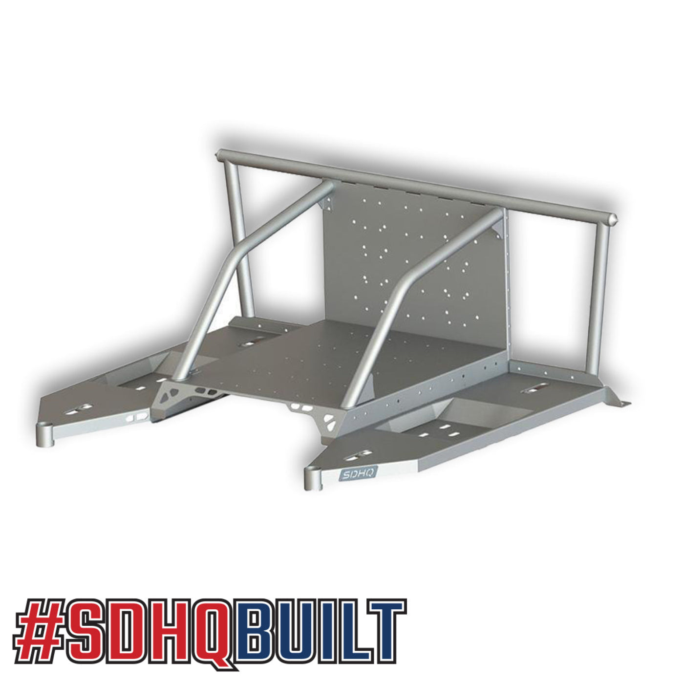 '23-24 Ford F250/350 SDHQ Built In Bed Chase Rack design