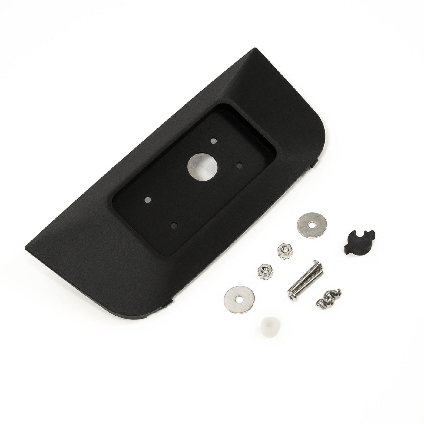 2023-2025 Ford F250/F350 SDHQ Built 3D Printed Sunglass Keypad Mount Conversion display of included parts and hardware