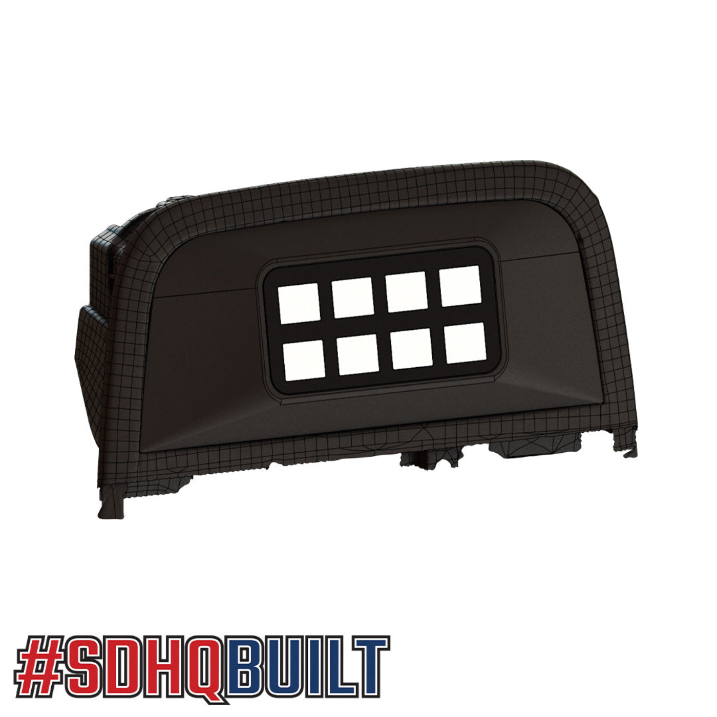 2023-2025 Ford F250/F350 SDHQ Built 3D Printed Sunglass Keypad Mount Conversion design