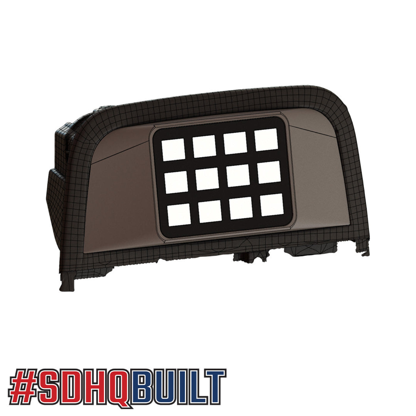 2023-2025 Ford F250/F350 SDHQ Built 3D Printed Sunglass Keypad Mount Conversion design