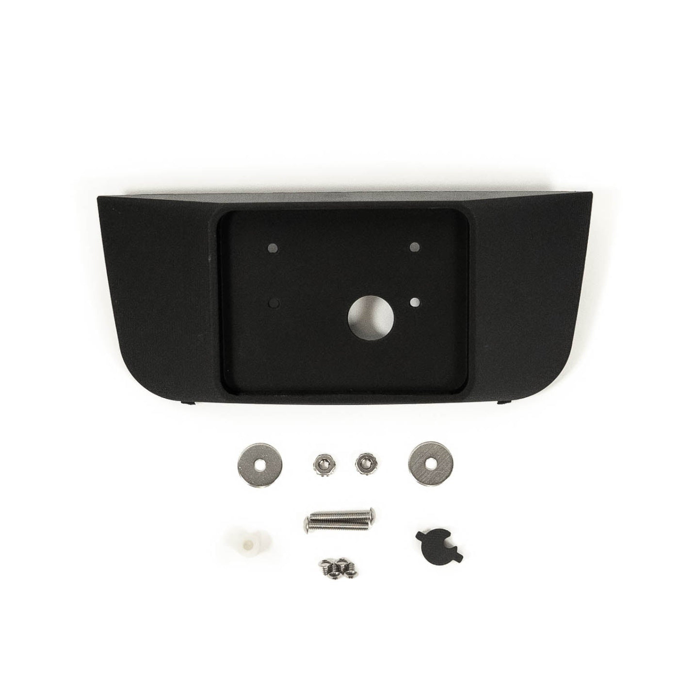 2023-2025 Ford F250/F350 SDHQ Built 3D Printed Sunglass Keypad Mount Conversion display of included parts and hardware