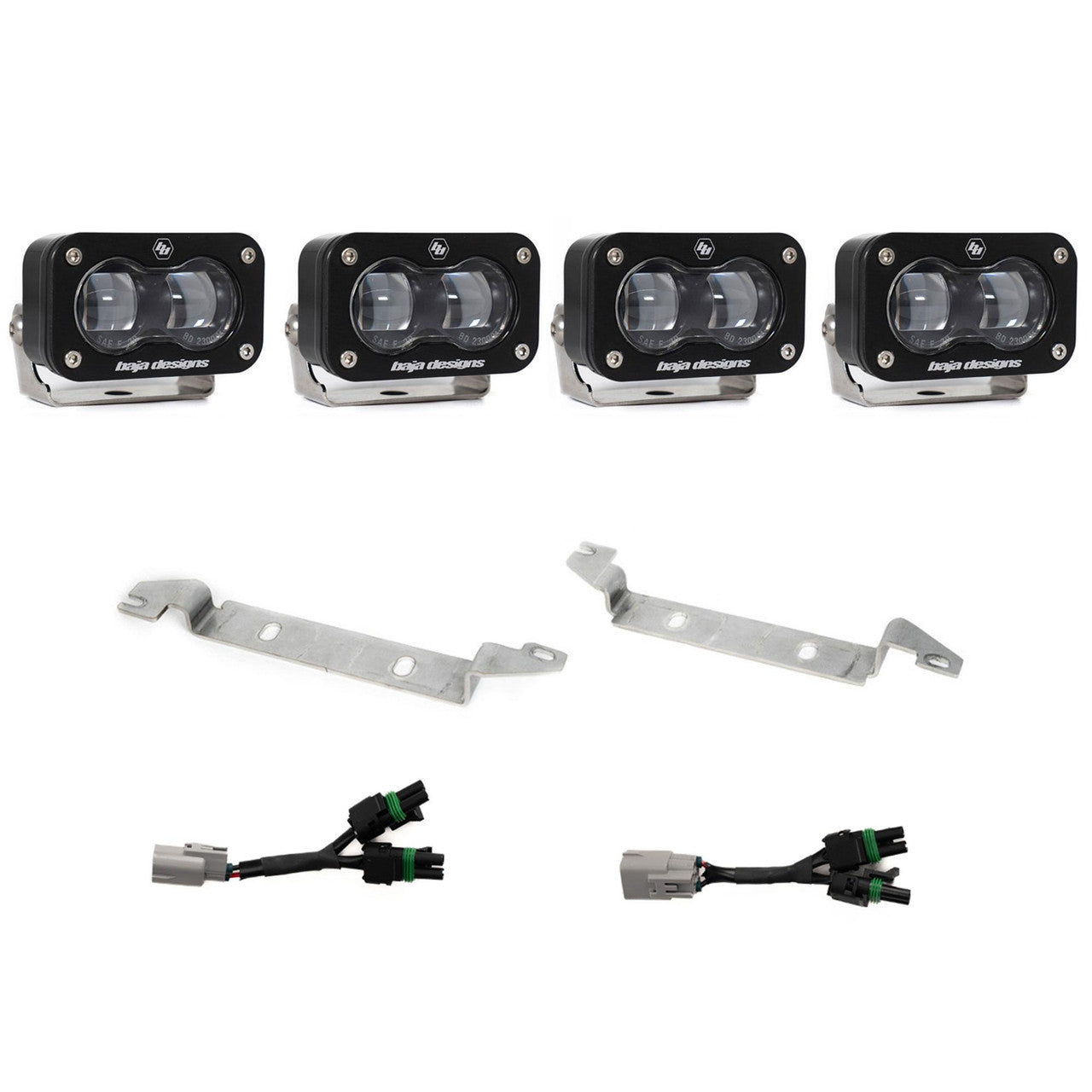 S2 SAE OEM Fog Light Replacement Kit - 2024-On Toyota Tacoma NOTE: TRD Pro/Trailhunter Front View