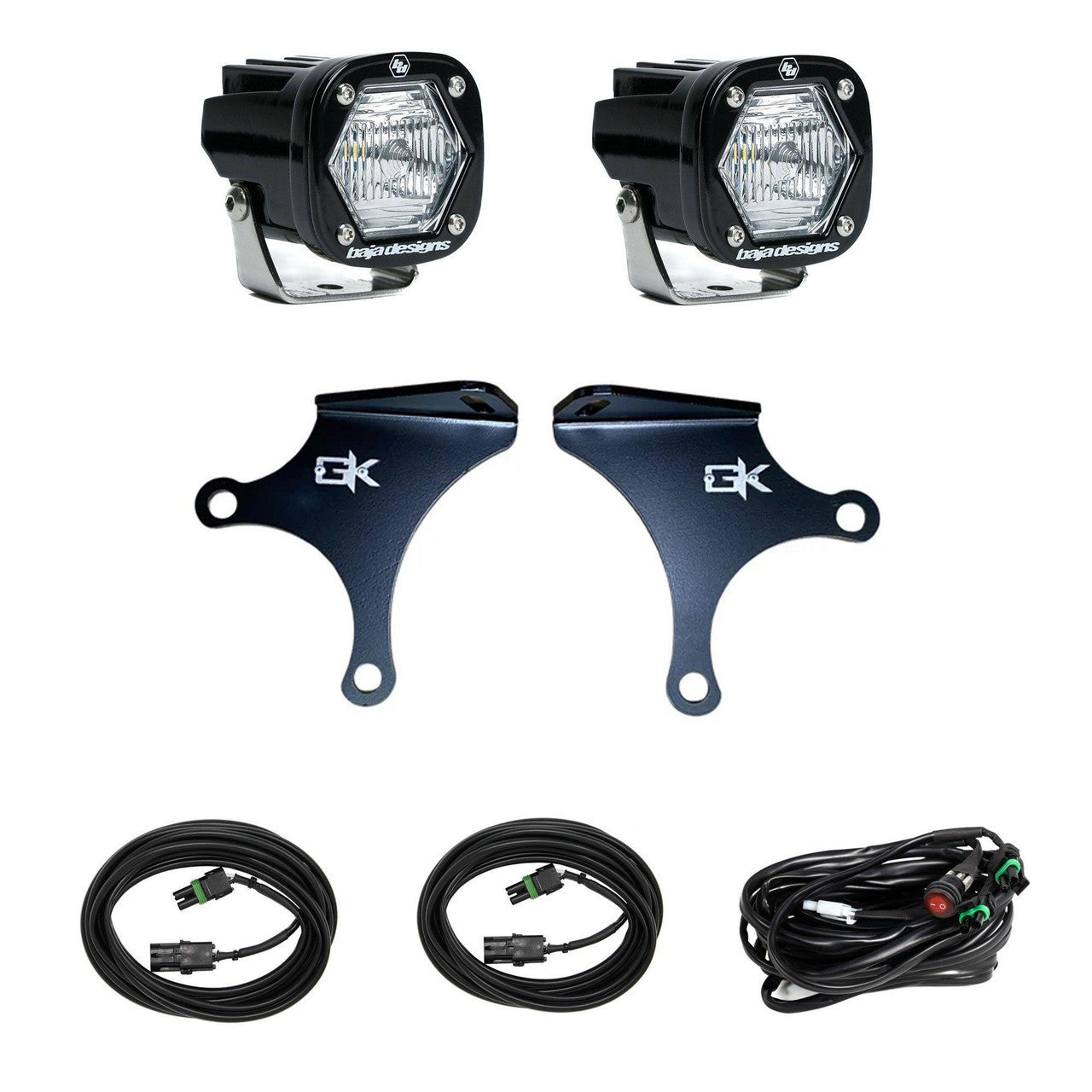 S1 Knuckle Pods Light Kit - Jeep 1984-2006 TJ/XJ/YJ/ZJ Wrangler/Cherokee