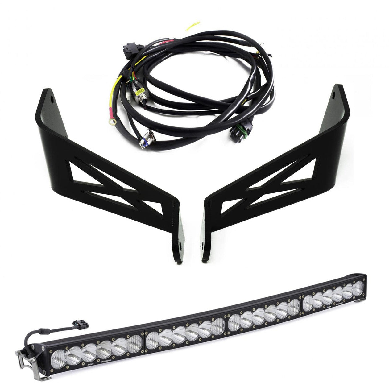 Can-Am OnX6+ 40 Inch Roof Mount Light Bar Kit - Can-Am 2017-24 Maverick X3 Front View