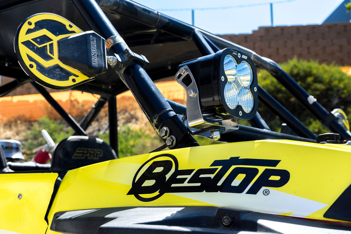 Polaris Squadron Sport A-Pillar Light Kit - Polaris 2014-22 RZR XP 1000; XP Turbo; Turbo S Front View