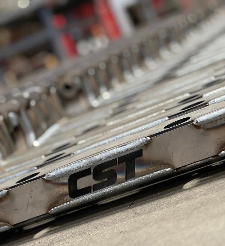 CST 20-25 GM 2500 4″ Stage 5 Suspension System Front View