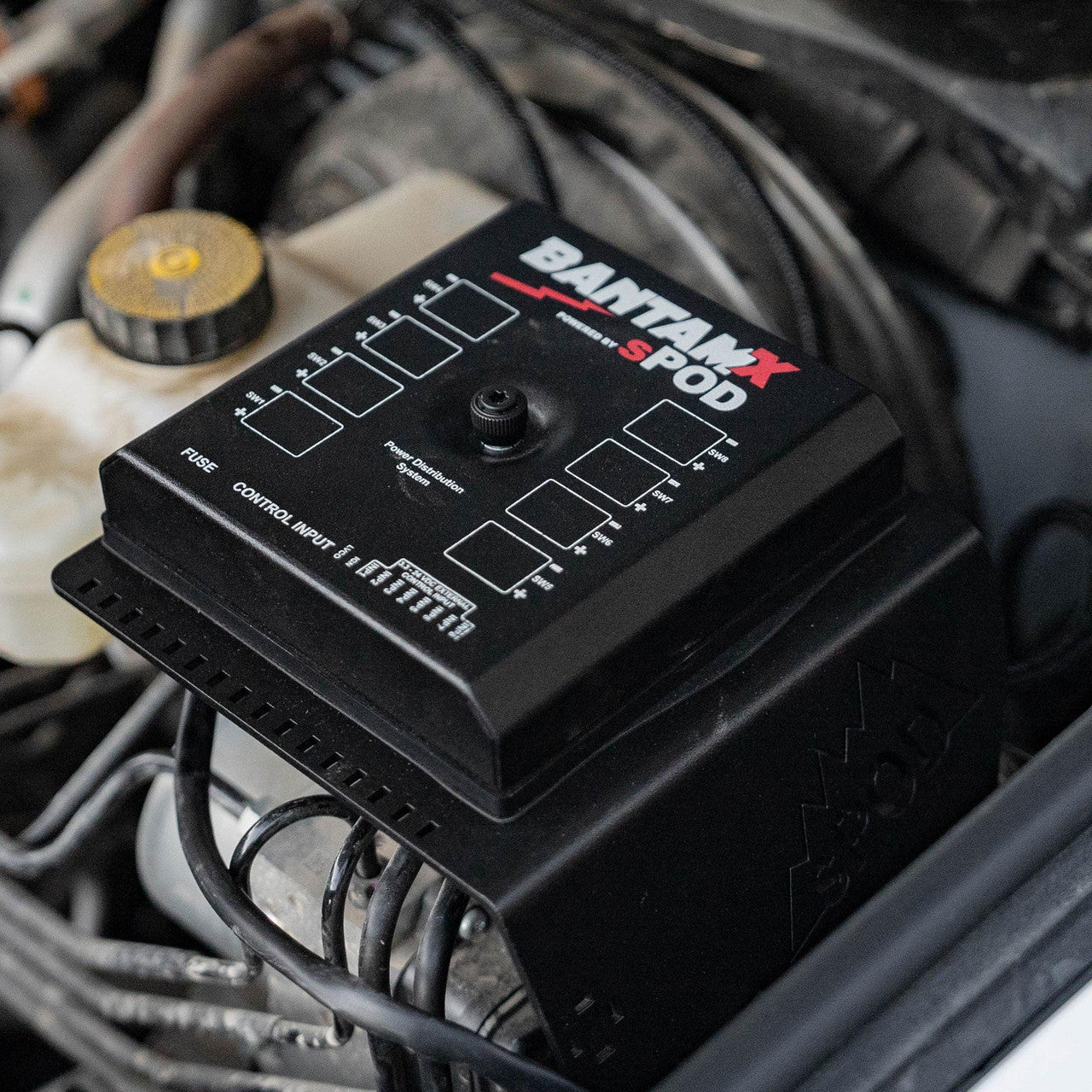 '24+ Tacoma Touchscreen BantamX Power Management Kit Front View