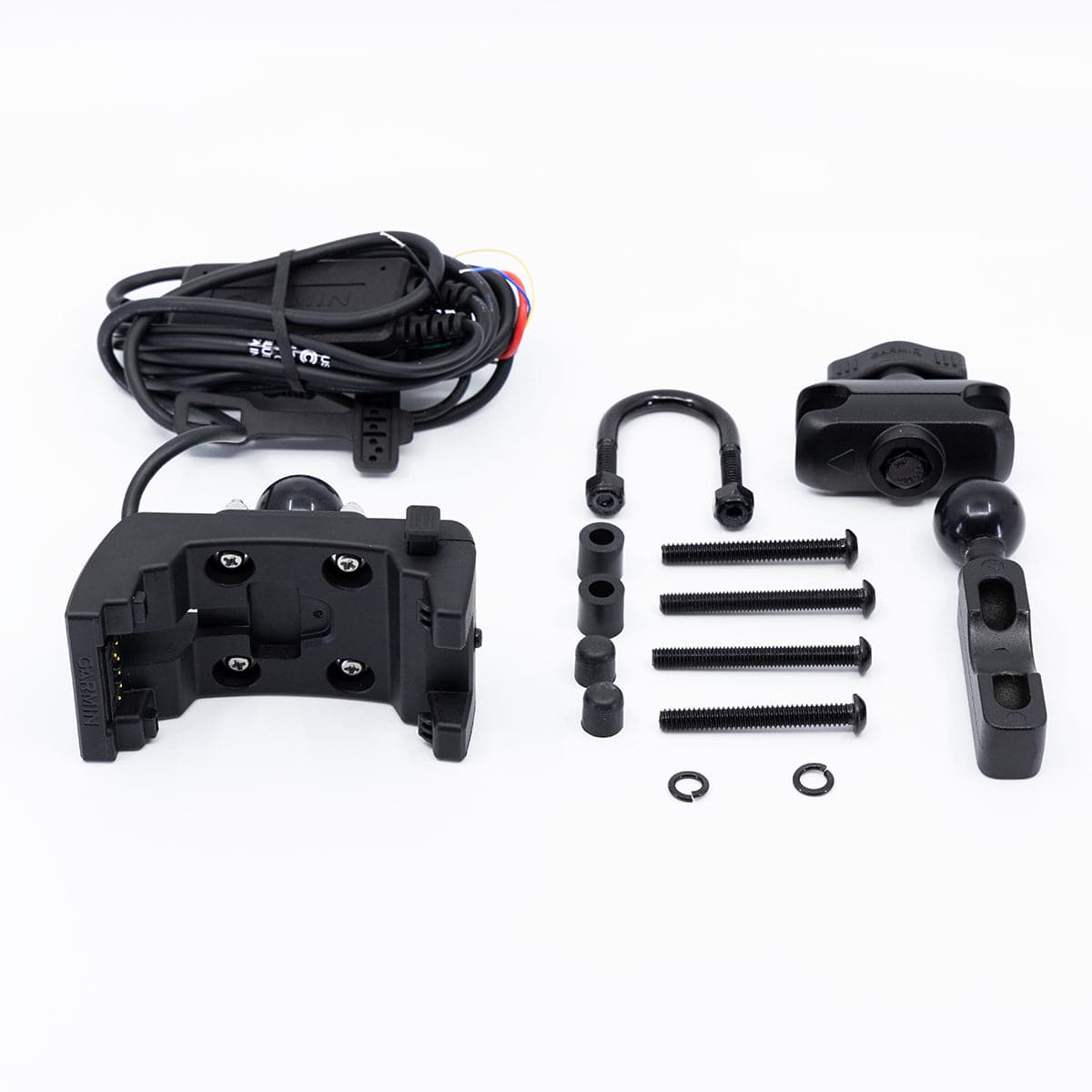 PCI Garmin Motorcycle Mount Kit Front View