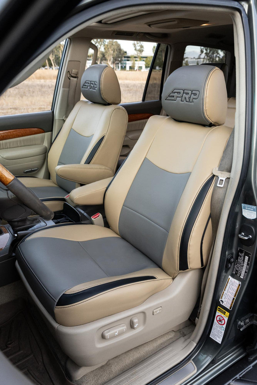 Front Seat Covers for 2003-2009 Lexus GX470 (Pair) Front View
