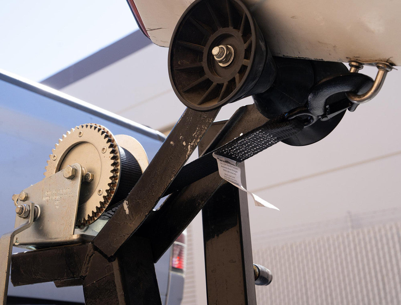 2” x 20’ Boat Winch Strap Front View