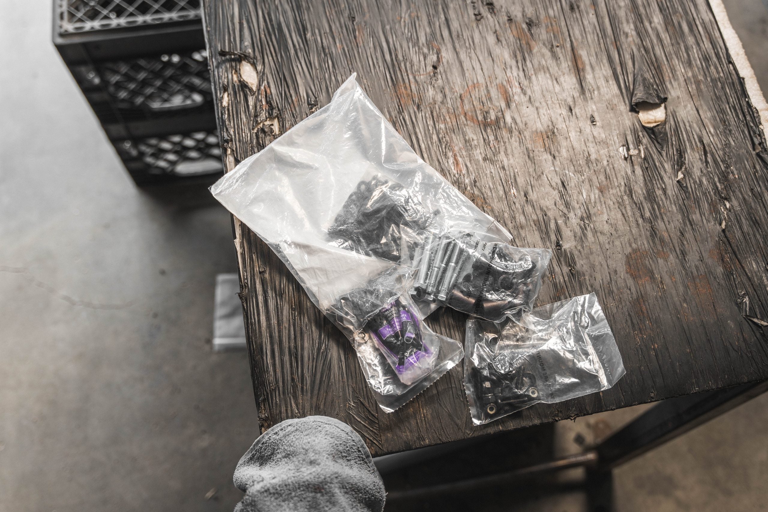 Prinsu Rack Hardware Kit Front View