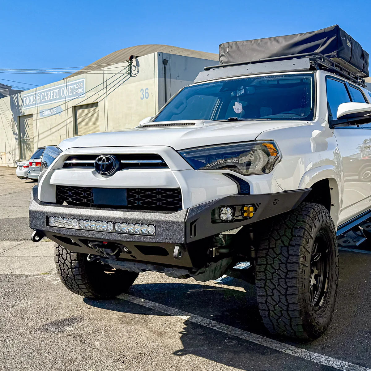 2014-2024 TOYOTA 4RUNNER OCTANE FRONT WINCH BUMPER Front View
