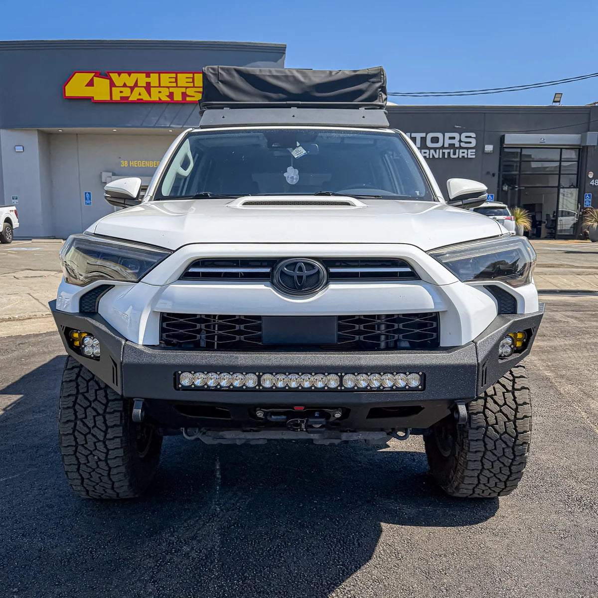 2014-2024 TOYOTA 4RUNNER OCTANE FRONT WINCH BUMPER Front View