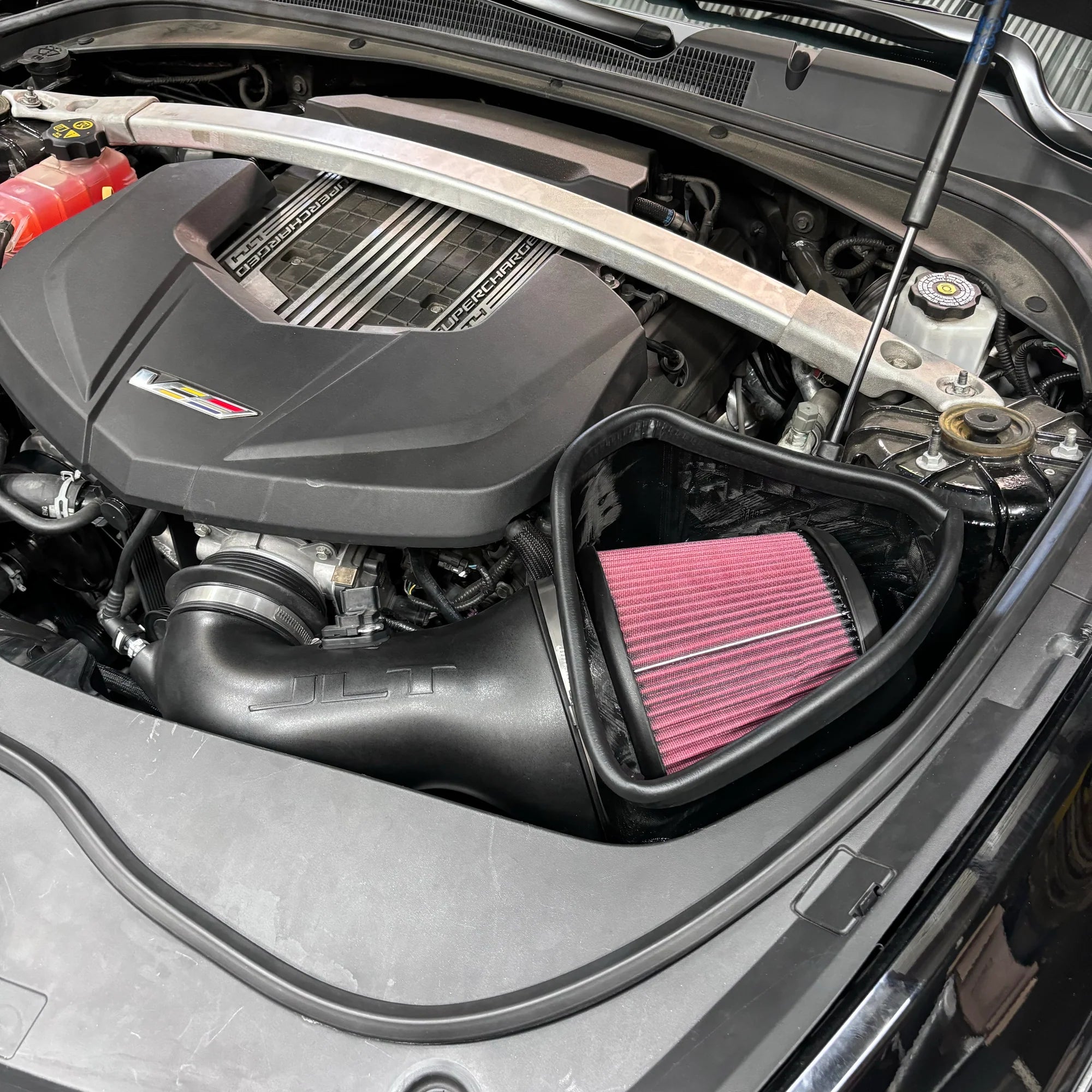 JLT Cold Air Intake For 2016-2019 Cadillac CTS-V 6.2L Top View