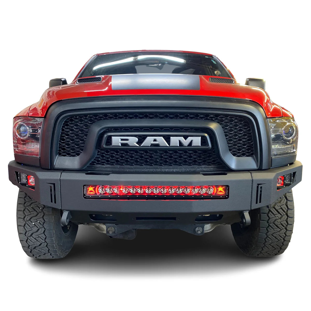 2015-2018 RAM REBEL OCTANE SERIES FRONT WINCH BUMPER Front View