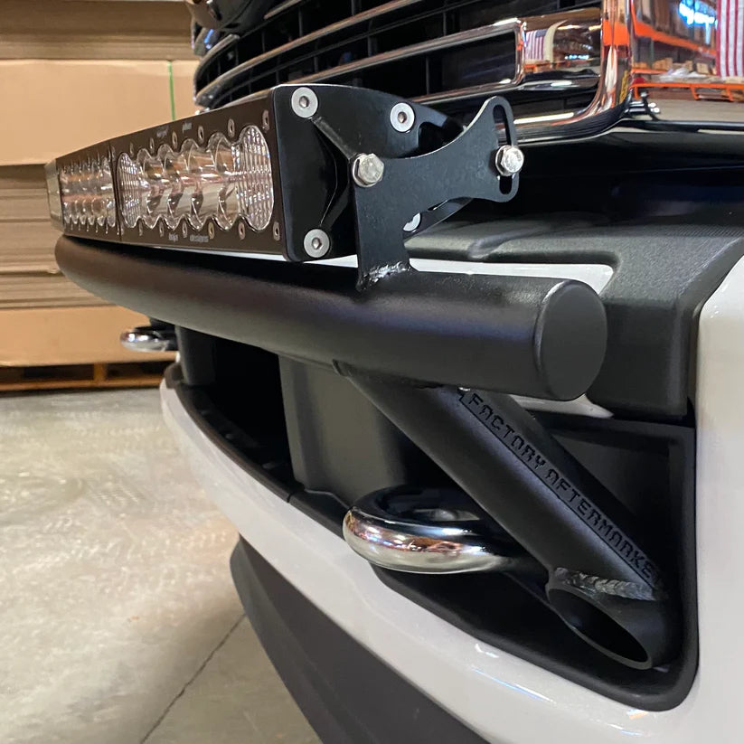 2017-2024 Ford Super Duty Light Mount "Low Pro" Series for 40" Baja Designs OnX6 Arc Light Bar