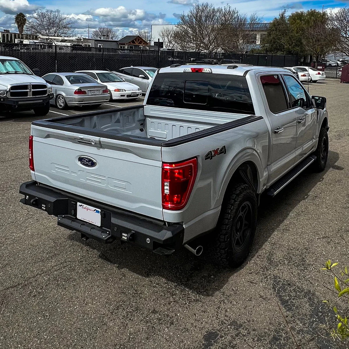 2021-2023 FORD F150 OCTANE REAR BUMPER Front View