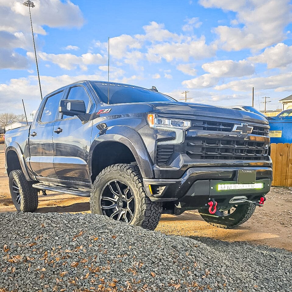 2022-2025 CHEVY SILVERADO 1500 PROLITE FRONT BUMPER Front View