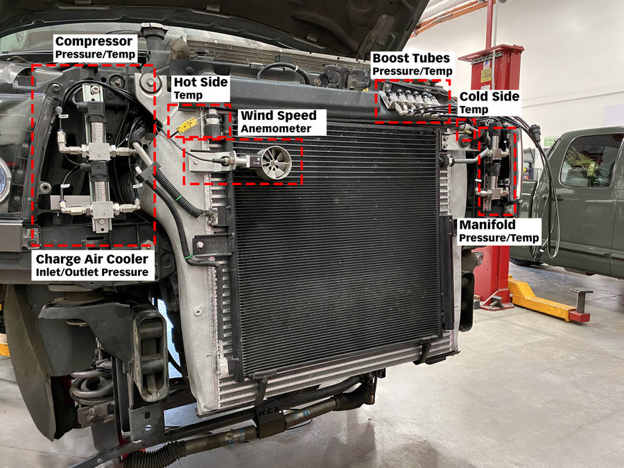 Banks Technicooler for the 2010-2012 RAM 6.7L Front View