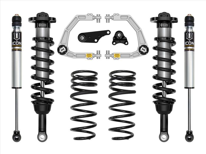 '24+ Toyota Tacoma Stage 2 Suspension System, Billet UCA w/ Triple Rate Rear Springs