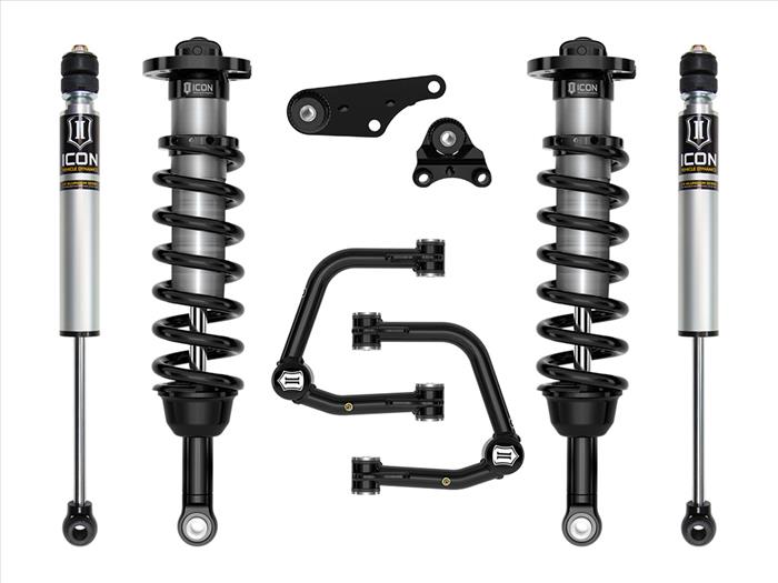 '24+ Toyota Tacoma Stage 2 Suspension System, Tubular UCA, 1.25-3" Lift