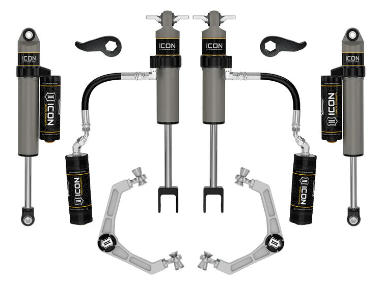 ICON 2020-2026 Chevrolet Silverado/GMC Sierra 2500/3500 HD, 2-3.5" Lift, Stage 3 Suspension System, Billet