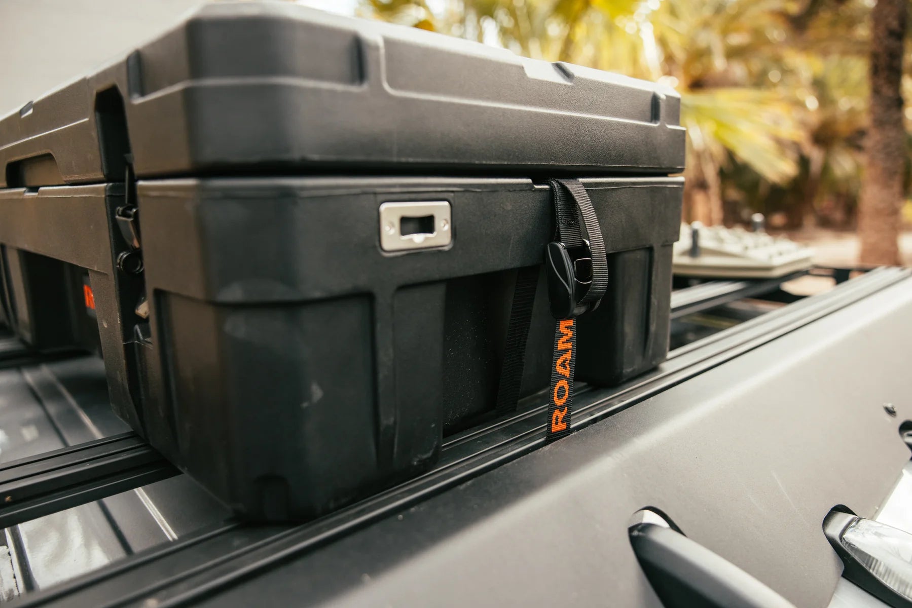 Tie Down Straps Side View Black