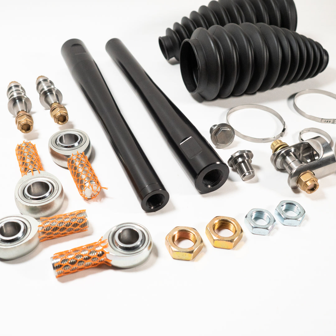 Kibbetech TRX Heim Steering Kit parts