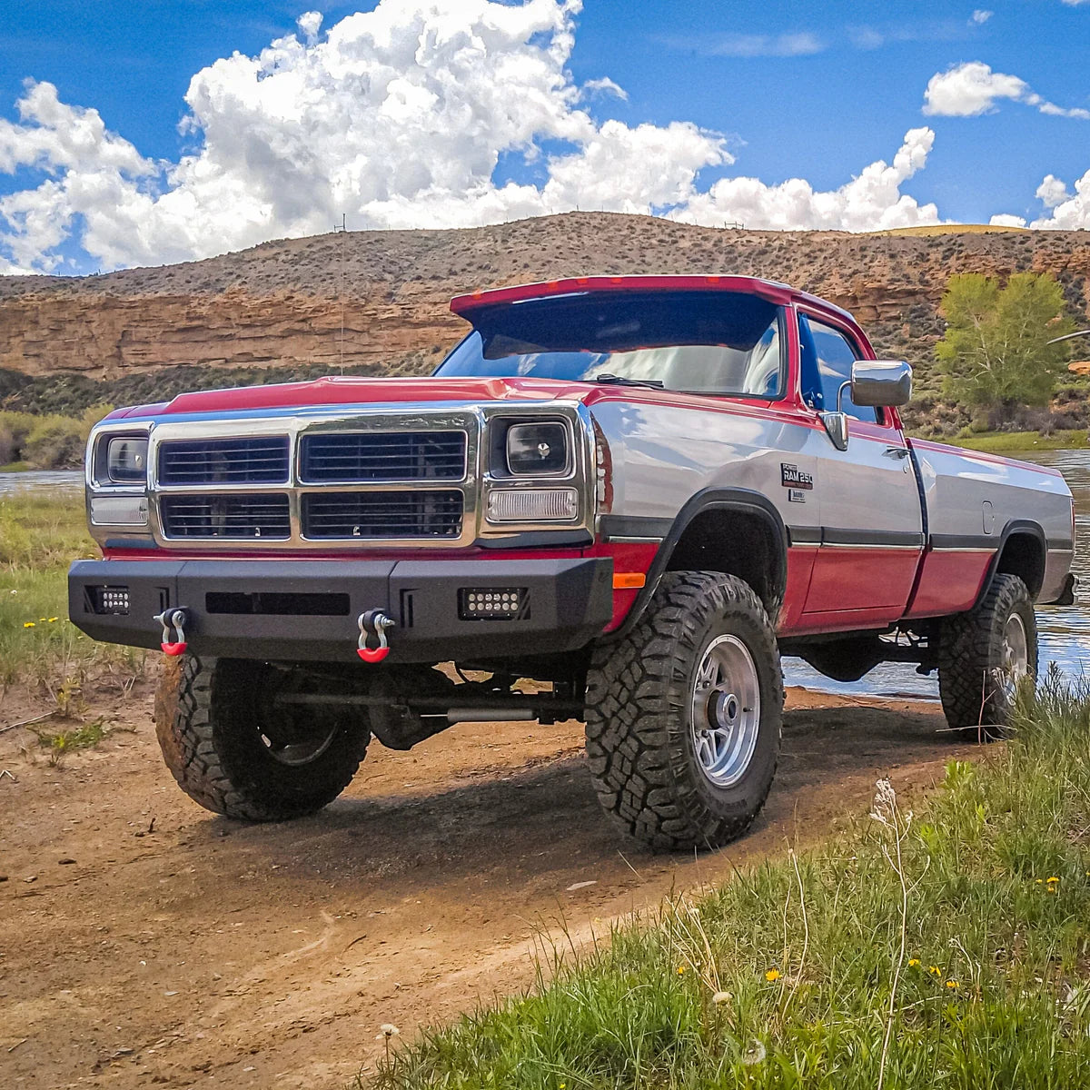 1989-1993 DODGE RAM 250/350 OCTANE FRONT BUMPER Front View