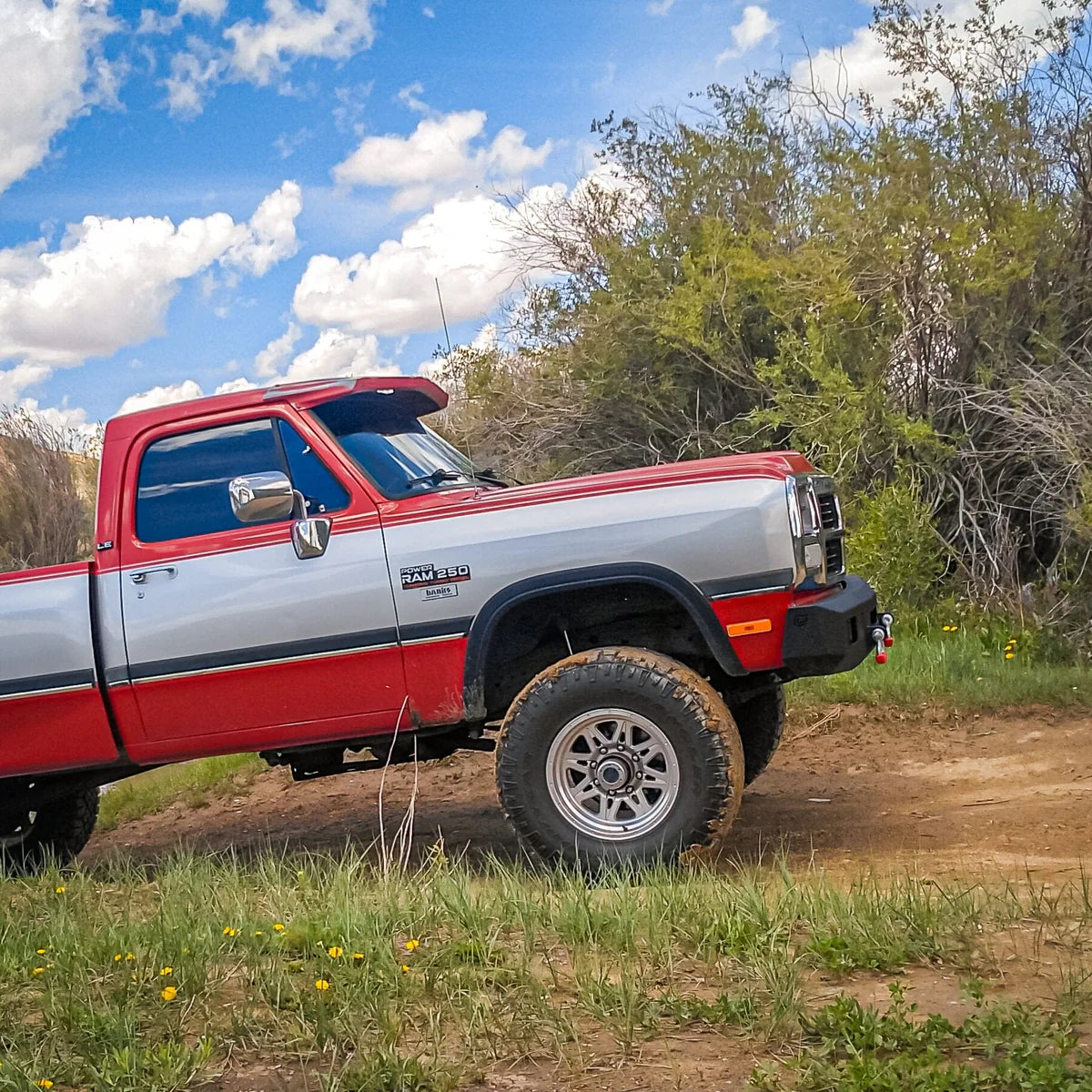1989-1993 DODGE RAM 250/350 OCTANE FRONT BUMPER Front View