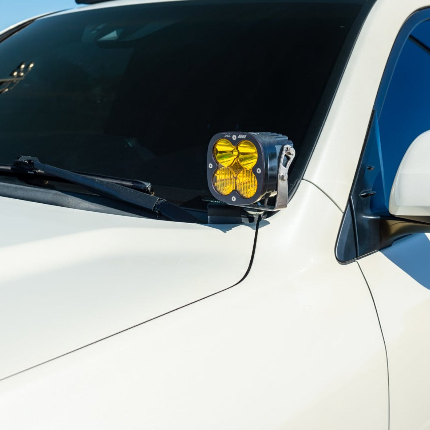 '16-21 Lexus LX570 SDHQ Built A-Pillar Light Mounts installed