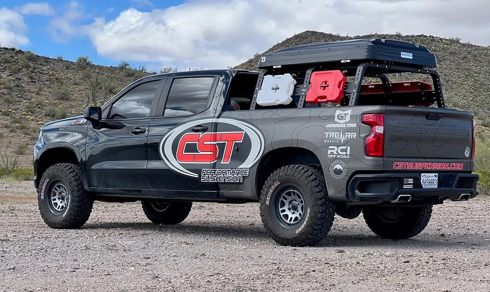 CST 2019-2024 GM 1500 TrailBoss/AT4 | Stage 1 Leveling Kit Front View