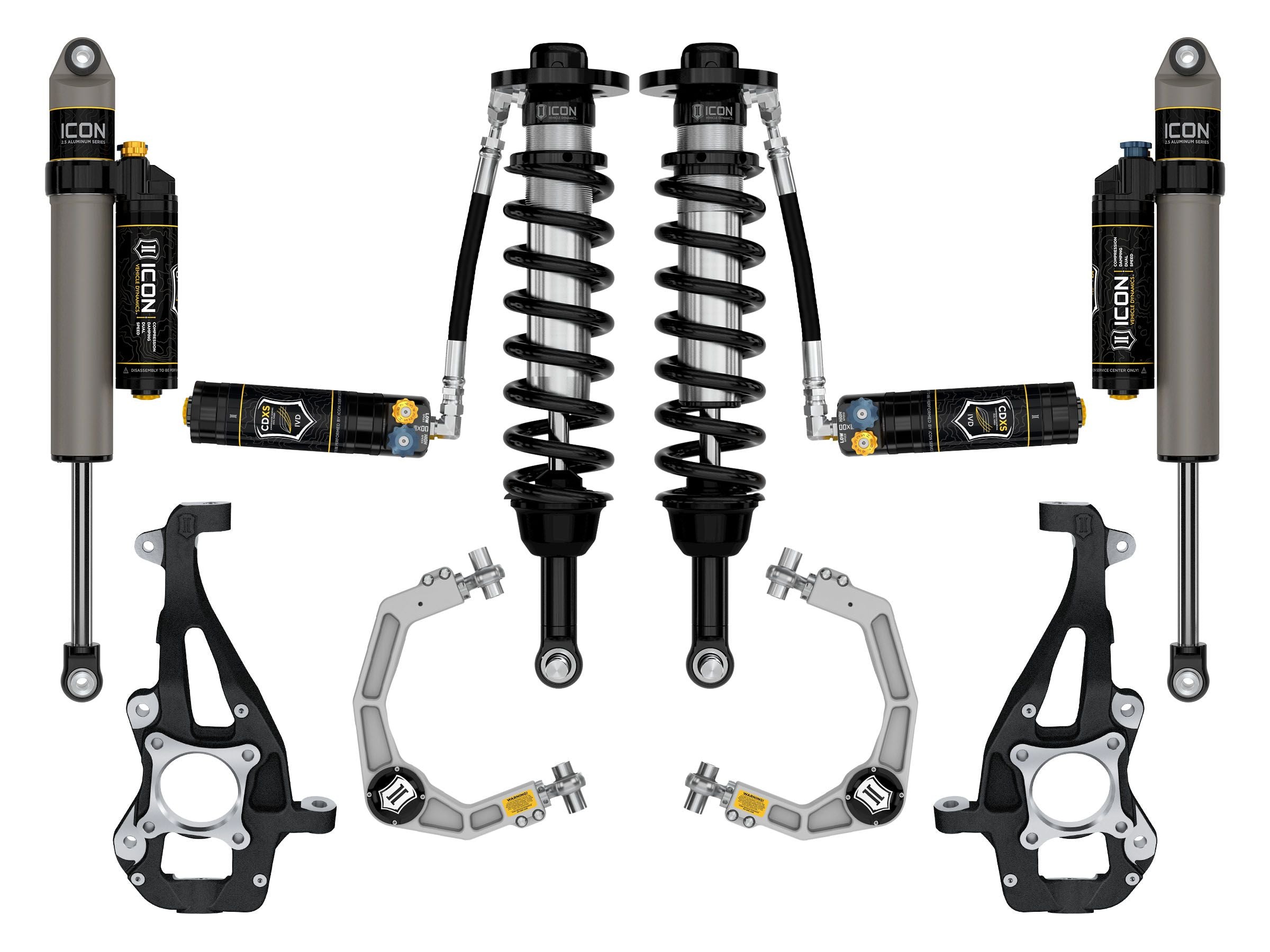 21-24 FORD F150 4WD 3.5-4.5" STAGE 4 SUSPENSION SYSTEM