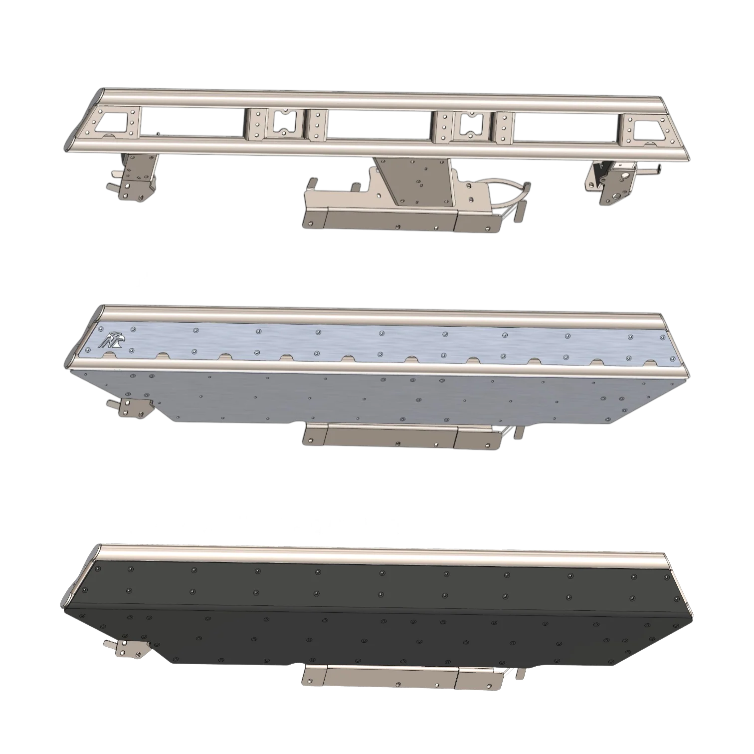 LEXUS GX550 Rock Sliders - Trailbreaker Series (Frame Mounted)
